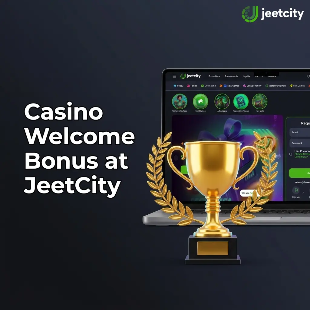 JeetCity casino welcome bonus offer for Australian players