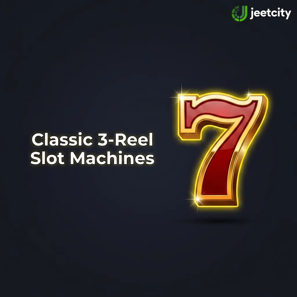 Classic 3-reel slot machines with fruit symbols