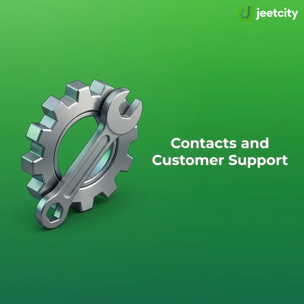 JeetCity customer support live chat and email contact options