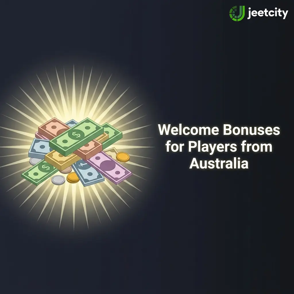 JeetCity welcome bonus offer for Australian players