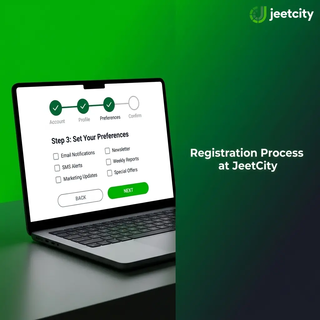 JeetCity registration process steps