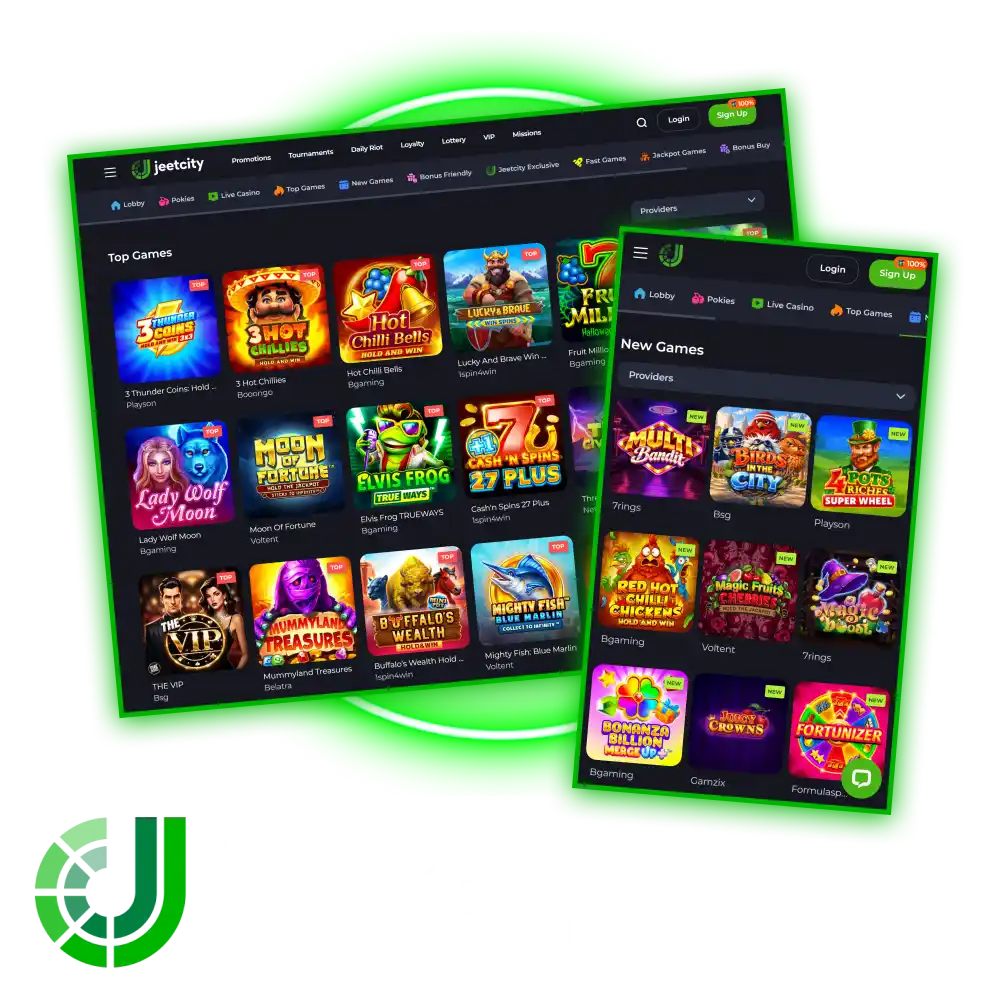 Discover a vast selection of highly-rated online casino games at JeetCity.